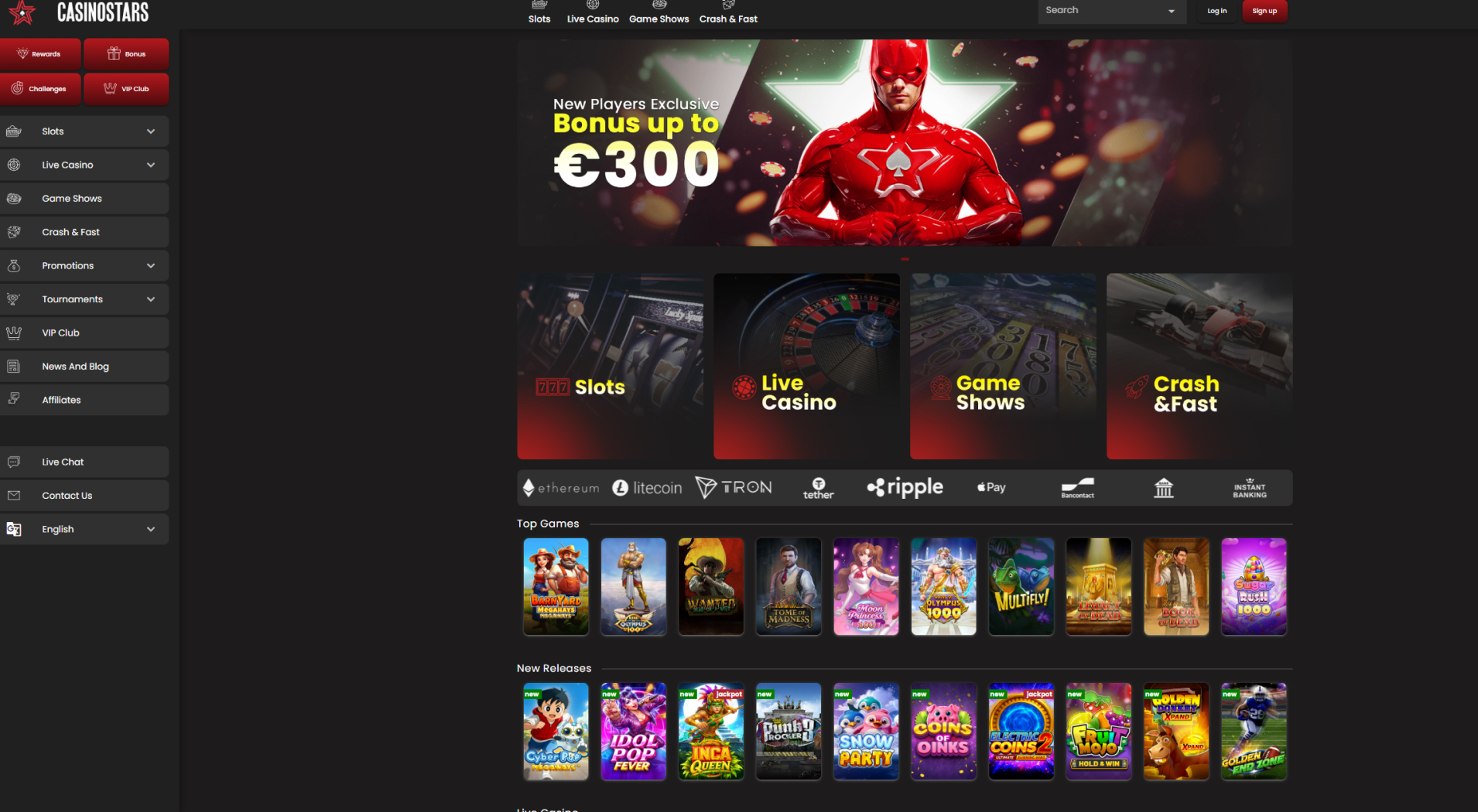 7. CasinoStar- Offerta casinò Zimpler bilanciata